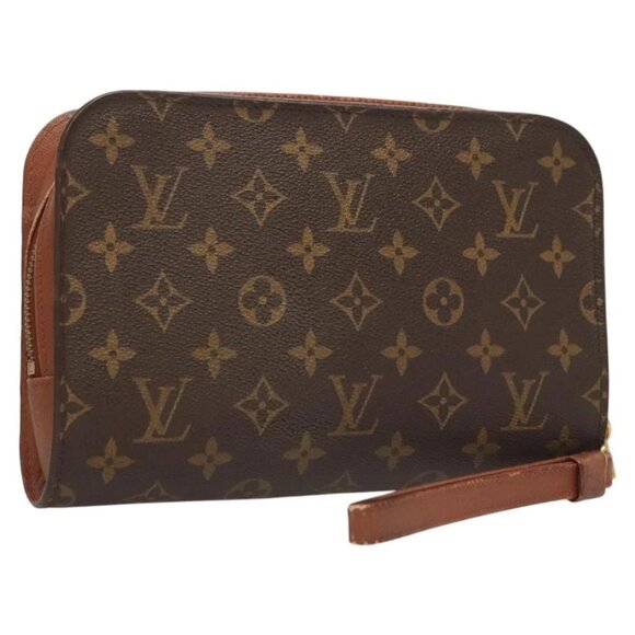 LOUIS VUITTON Monogram Orsay Clutch Bag M51790 LV Auth 118808 - Picture 1 of 16